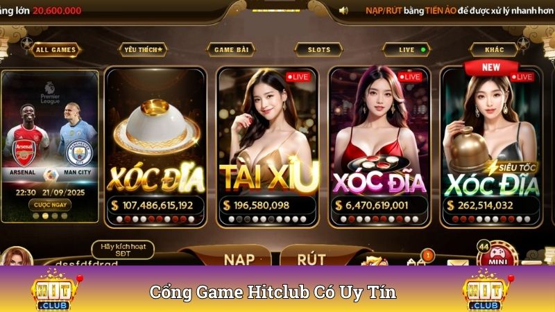 Cổng game Hitclub có uy tín vững mạnh và pháp lý an toàn 